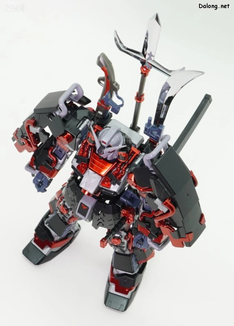 P-Bandai MG 1/100 Shin Musha Gundam Sengoku no Jin Black Robe Large Armor