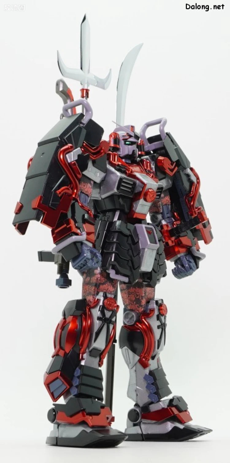 P-Bandai MG 1/100 Shin Musha Gundam Sengoku no Jin Black Robe Large Armor