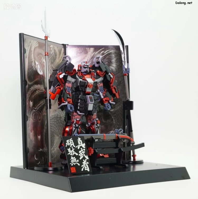 P-Bandai MG 1/100 Shin Musha Gundam Sengoku no Jin Black Robe Large Armor
