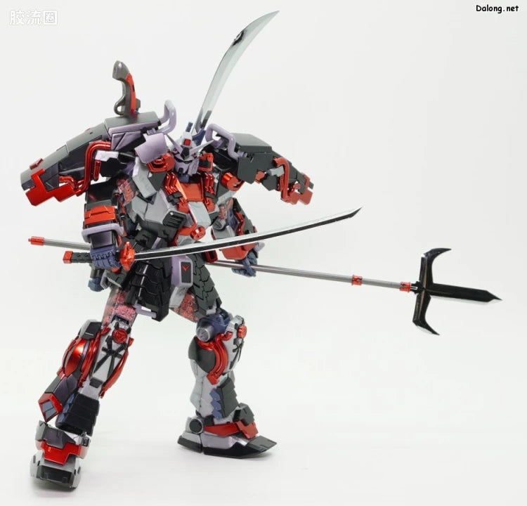 P-Bandai MG 1/100 Shin Musha Gundam Sengoku no Jin Black Robe Large Armor