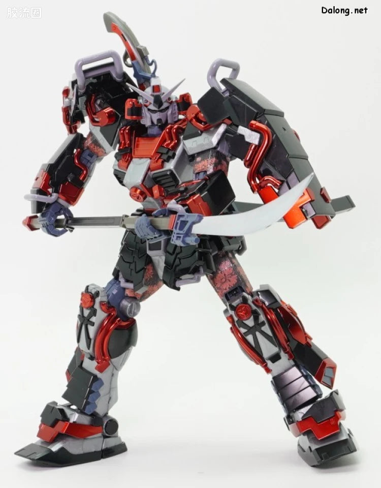 P-Bandai MG 1/100 Shin Musha Gundam Sengoku no Jin Black Robe Large Armor