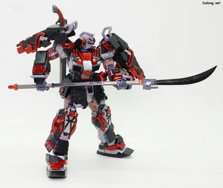 P-Bandai MG 1/100 Shin Musha Gundam Sengoku no Jin Black Robe Large Armor