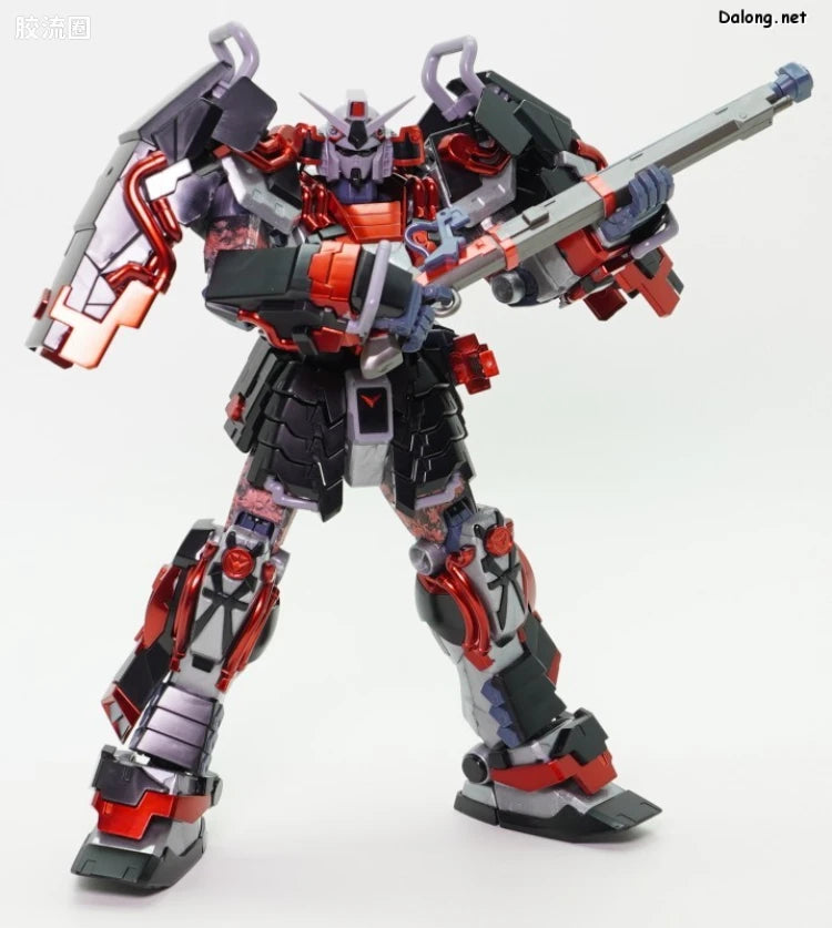 P-Bandai MG 1/100 Shin Musha Gundam Sengoku no Jin Black Robe Large Armor