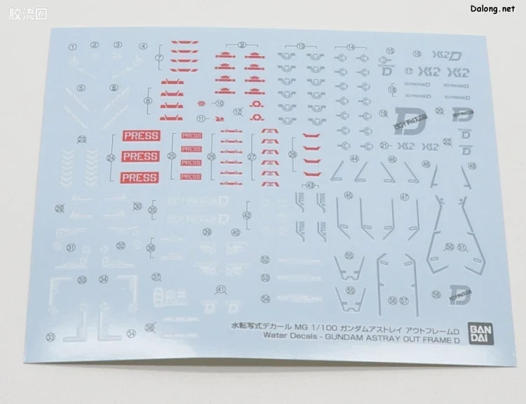 MG 1/100 Gundam Astray Out Frame D