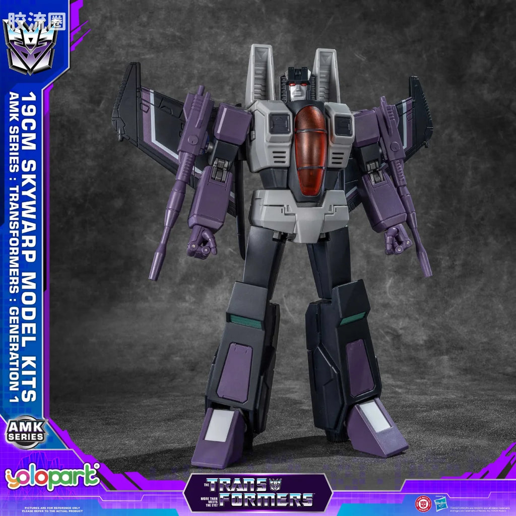 YOLOPARK Transformers Generation One Amk Series Thundercracker Skywarp Model Kit