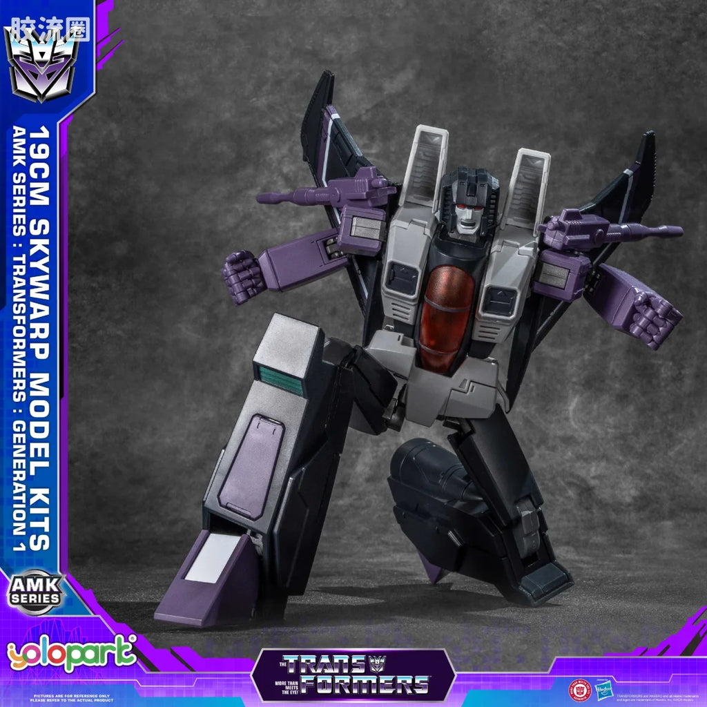 YOLOPARK Transformers Generation One Amk Series Thundercracker Skywarp Model Kit