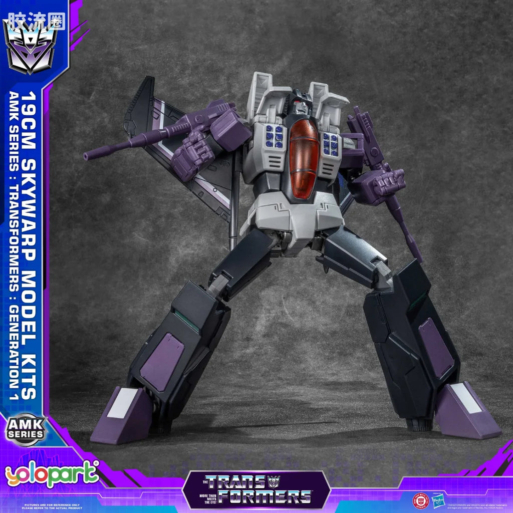 YOLOPARK Transformers Generation One Amk Series Thundercracker Skywarp Model Kit