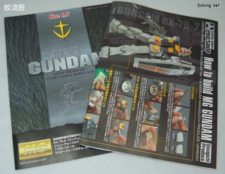 Bandai MG 1/100 RX-78-2 Gundam Ver.1.5 [Kawaguchi Katsumi Produce Ver.]