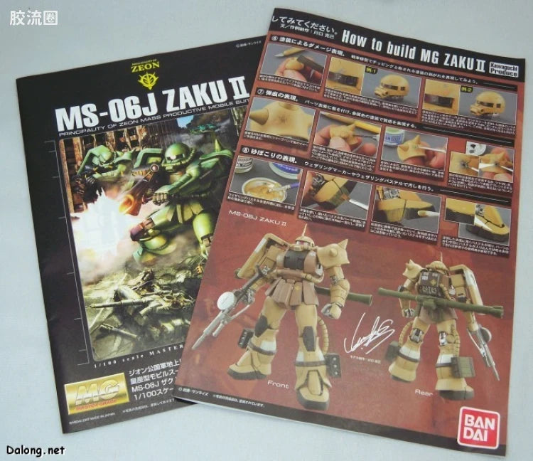 Bandai MG 1/100 MS-06J Zaku II Ver.2.0 (Meijin Kawaguchi Ver.)