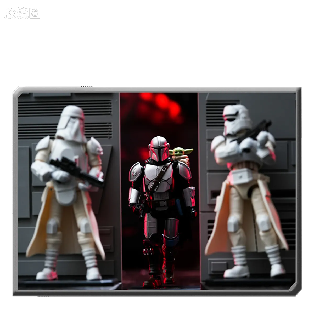 Blokees Star Wars Champion Class Lite Vol.1 Mandalorian & Grogu