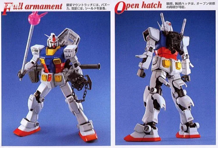 Bandai MG 1/100 RX-78-2 Gundam Ver.1.5