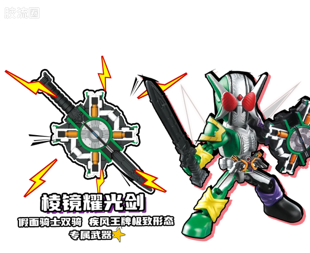 Blokees Kamen Rider All Stars Edition Vol 2 - Ace Partners
