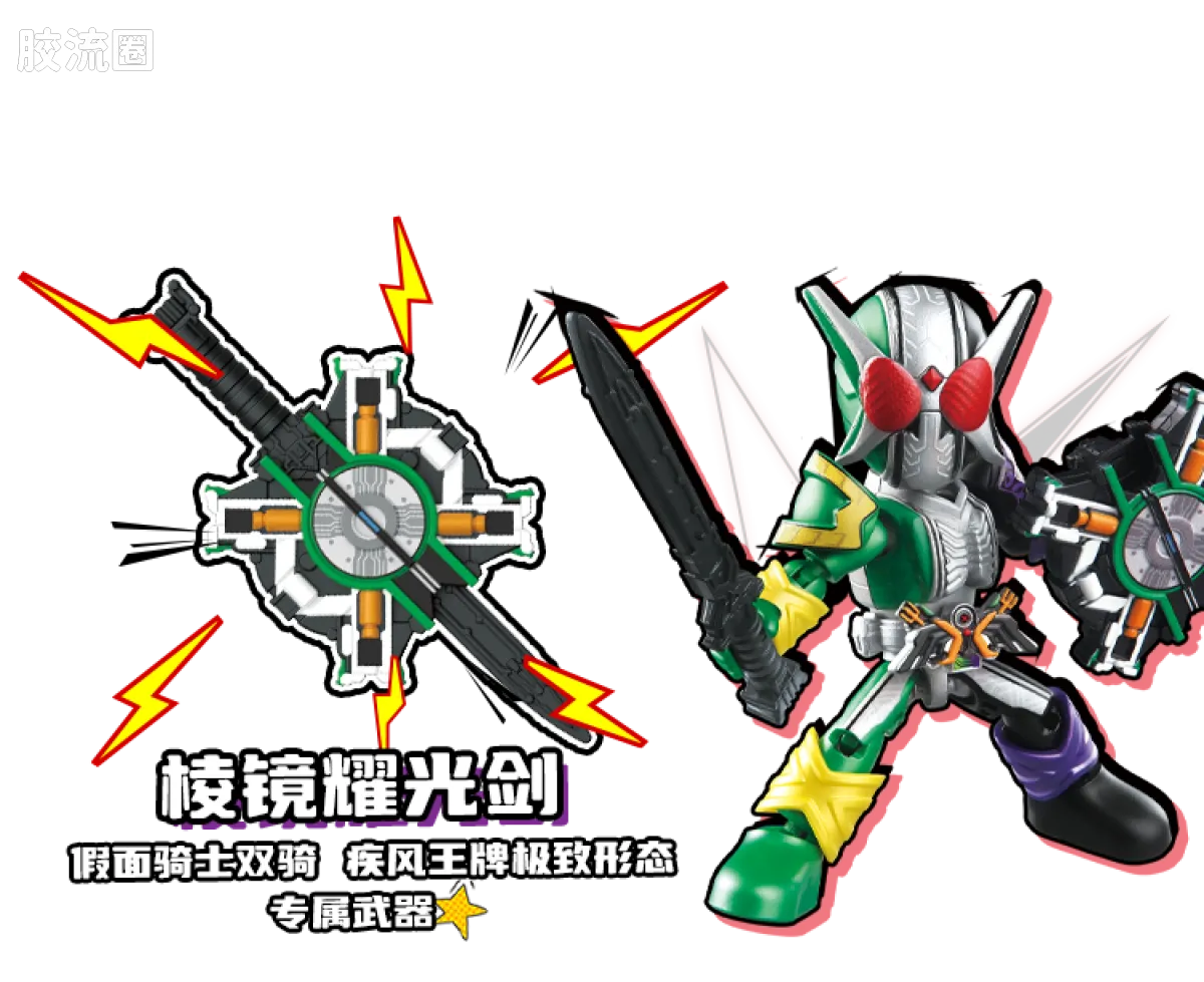 Blokees Kamen Rider All Stars Edition Vol 2 - Ace Partners