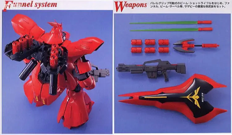 Bandai MG 1/100 MSN-04 Sazabi