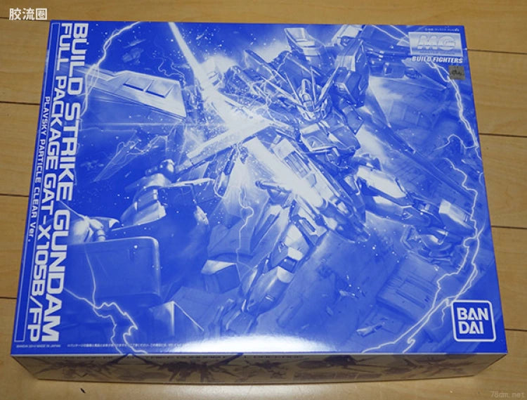 P-Bandai MG 1/100 Build Strike Gundam Full Package [Plavsky Particle Clear Ver.]