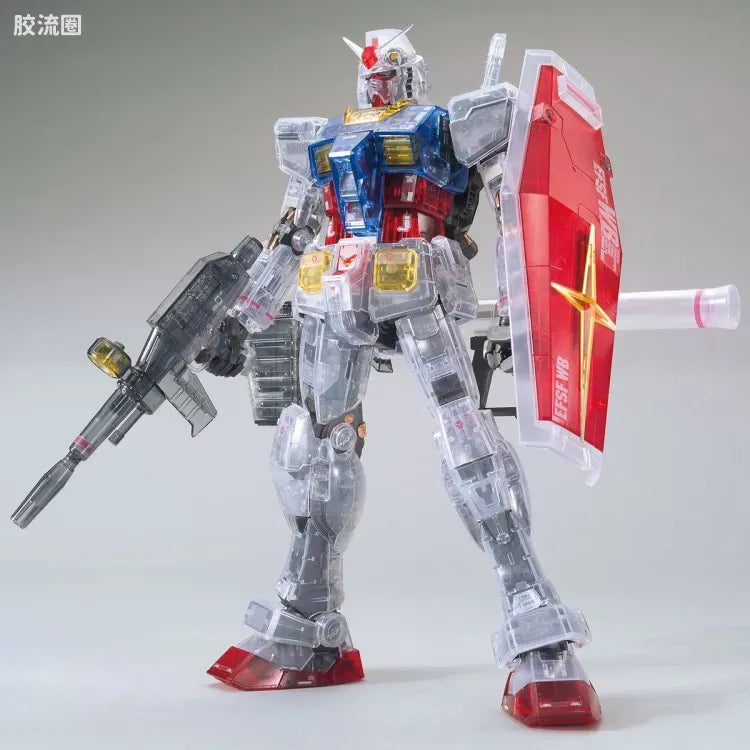Bandai MG 1/100 The Gundam Base Limited RX-78-2 Gundam Ver.3.0 [Clear Color]