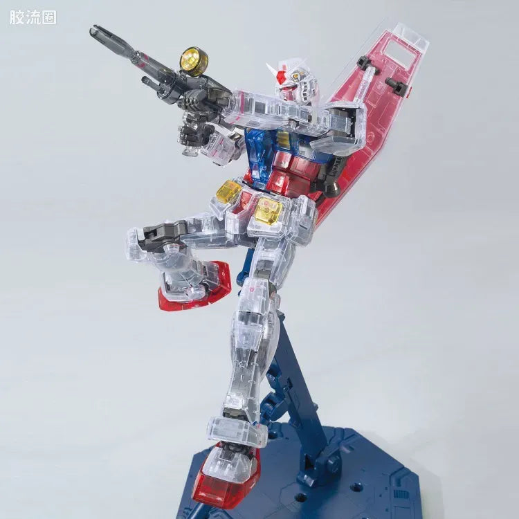 Bandai MG 1/100 The Gundam Base Limited RX-78-2 Gundam Ver.3.0 [Clear Color]
