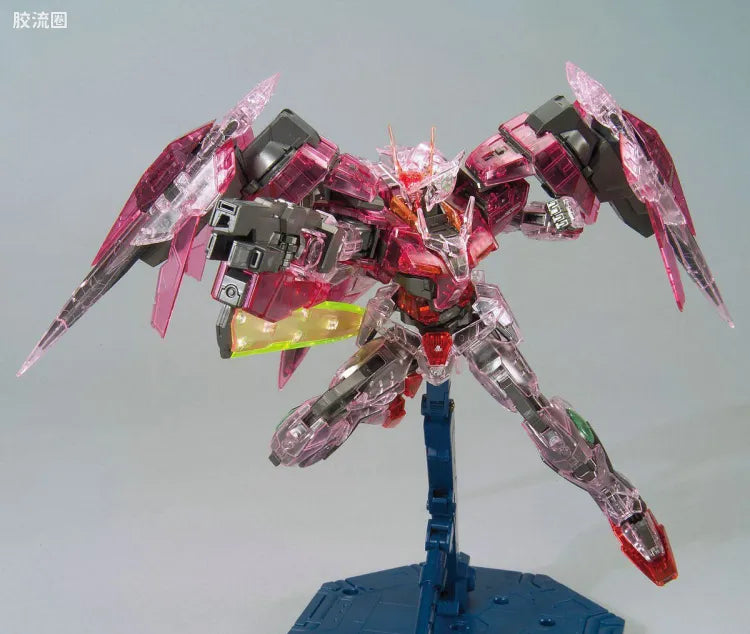 Bandai MG 1/100 The Gundam Base Limited Trans-Am Raiser [Clear Color]