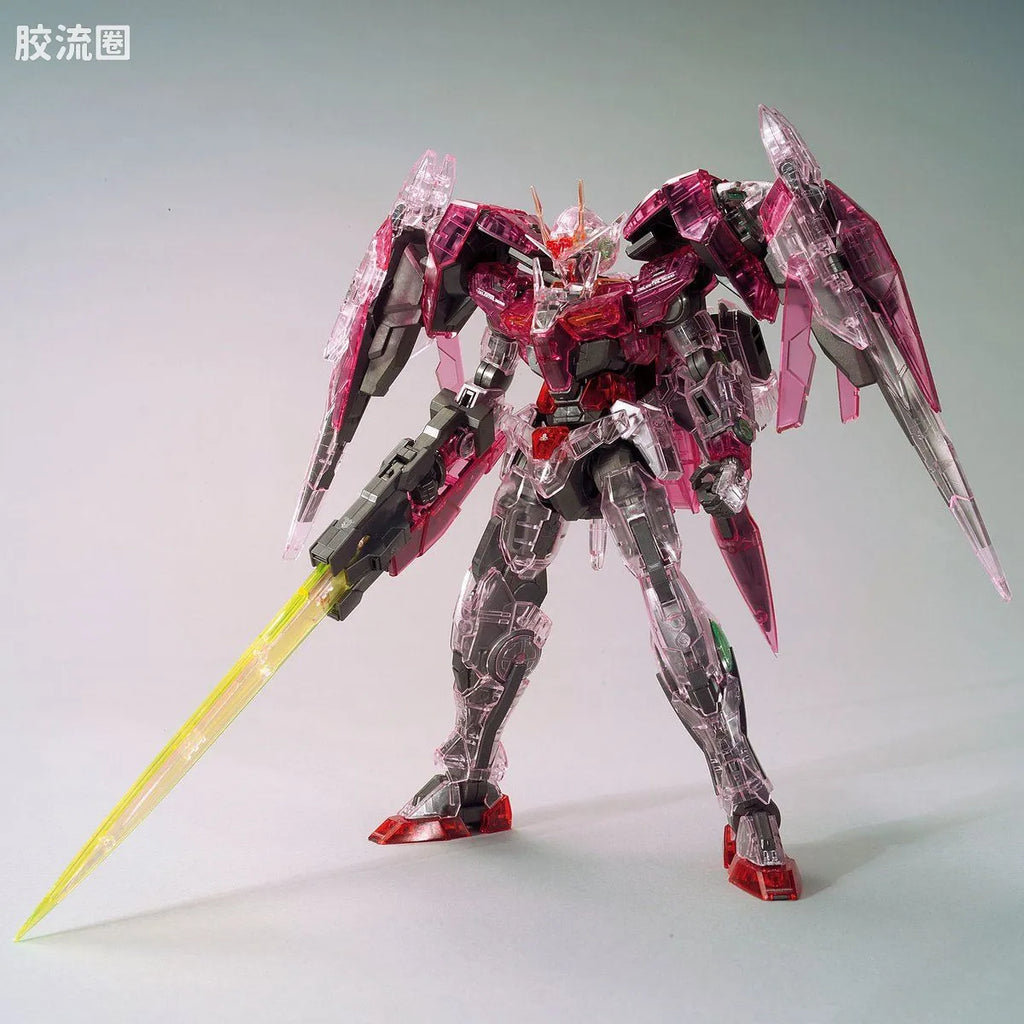 Bandai MG 1/100 The Gundam Base Limited Trans-Am Raiser [Clear Color]