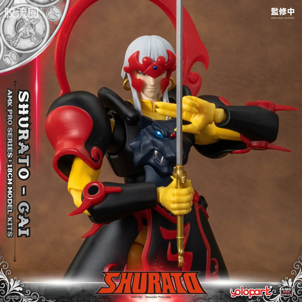 YOLOPARK Amk Pro Series Shurato Yasha Oh Gai Model Kit