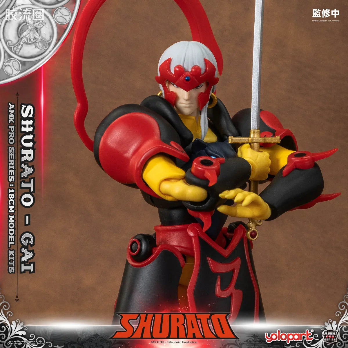 YOLOPARK Amk Pro Series Shurato Yasha Oh Gai Model Kit