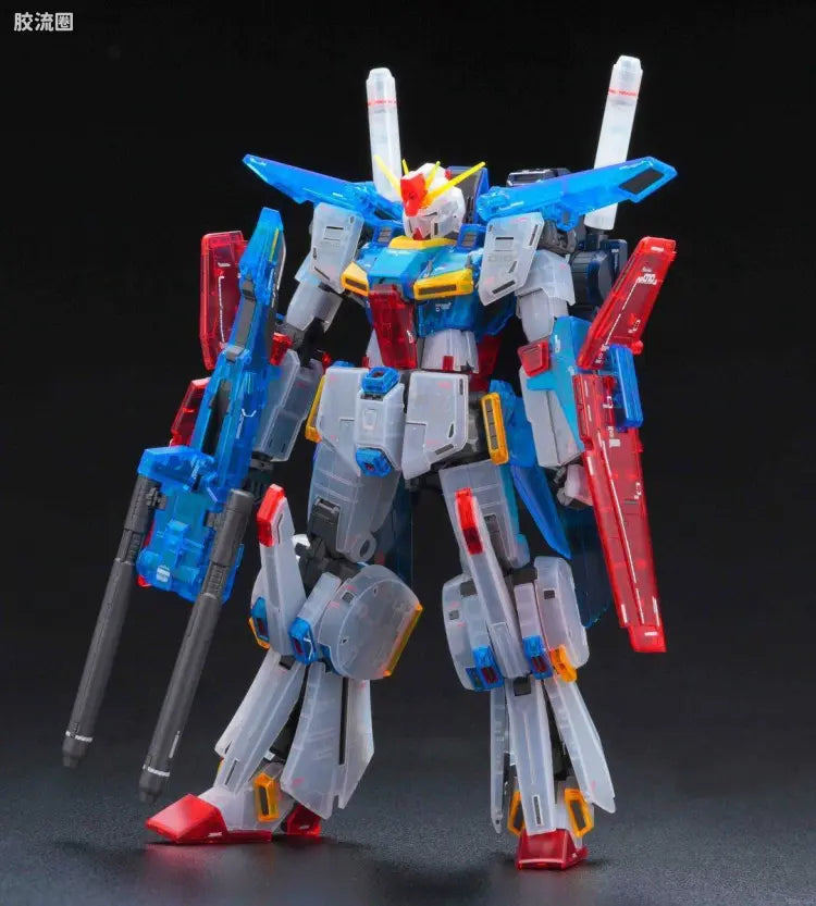 Bandai MG 1/100 ZZ Gundam Ver.Ka [Clear Color]