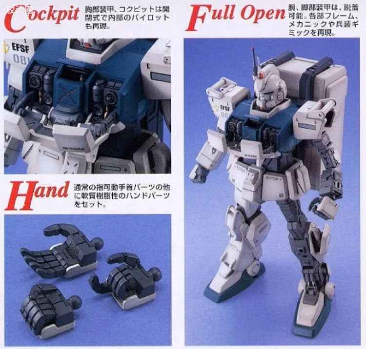 Bandai MG 1/100 RX-79[G]Ez-8 Gundam Ez8
