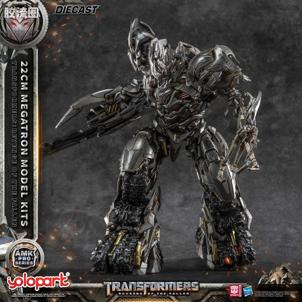YOLOPARK Amk Pro Series Transformers Revenge Of The Fallen 22cm Megatron Model Kits