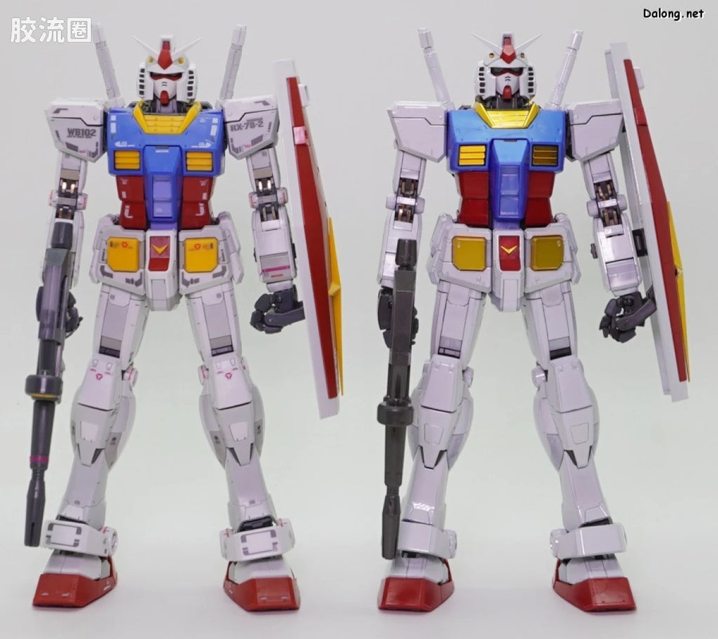 P-Bandai MG 1/100 RX-78-2 Gundam Ver.3.0 [Titanium Finish]