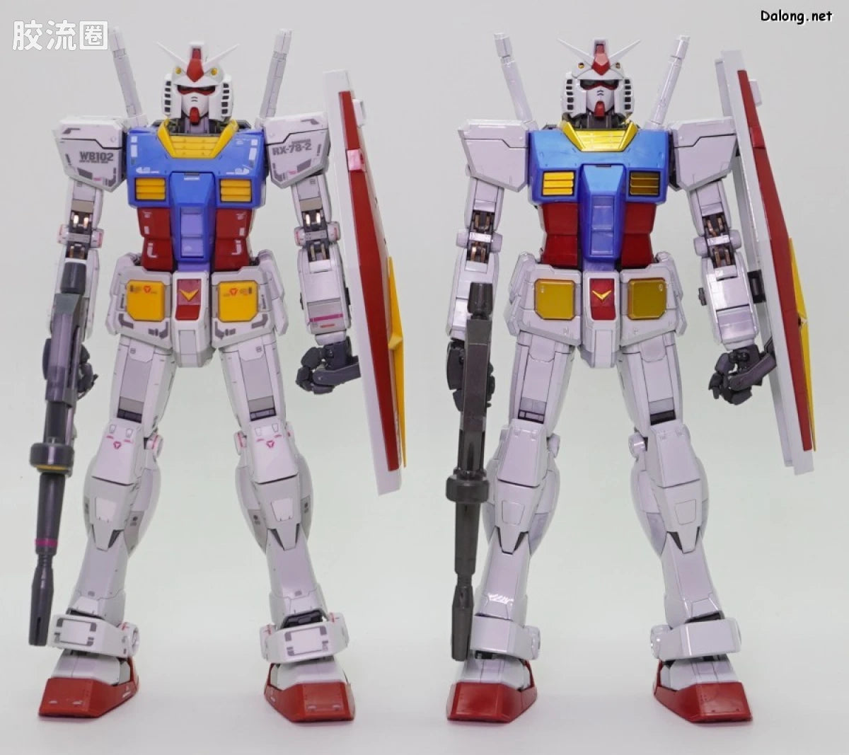 P-Bandai MG 1/100 RX-78-2 Gundam Ver.3.0 [Titanium Finish]