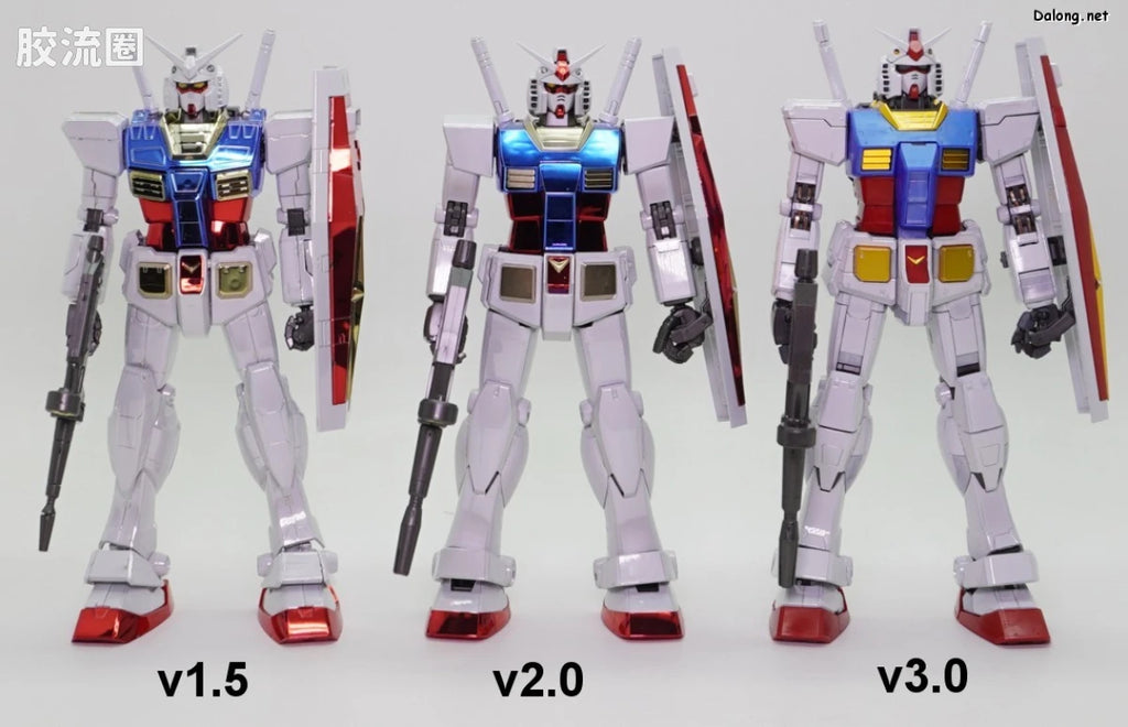 P-Bandai MG 1/100 RX-78-2 Gundam Ver.3.0 [Titanium Finish]
