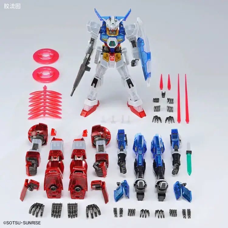 P-Bandai MG 1/100 Gundam AGE-1 Wear System Set [Clear Color]