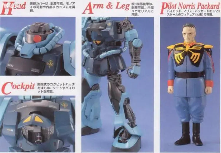 Bandai MG 1/100 MS-07B-3 Gouf Custom