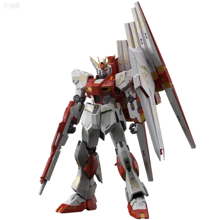 P-Bandai MG 1/100 Nu Gundam Ver.Ka [Titanium Finish]