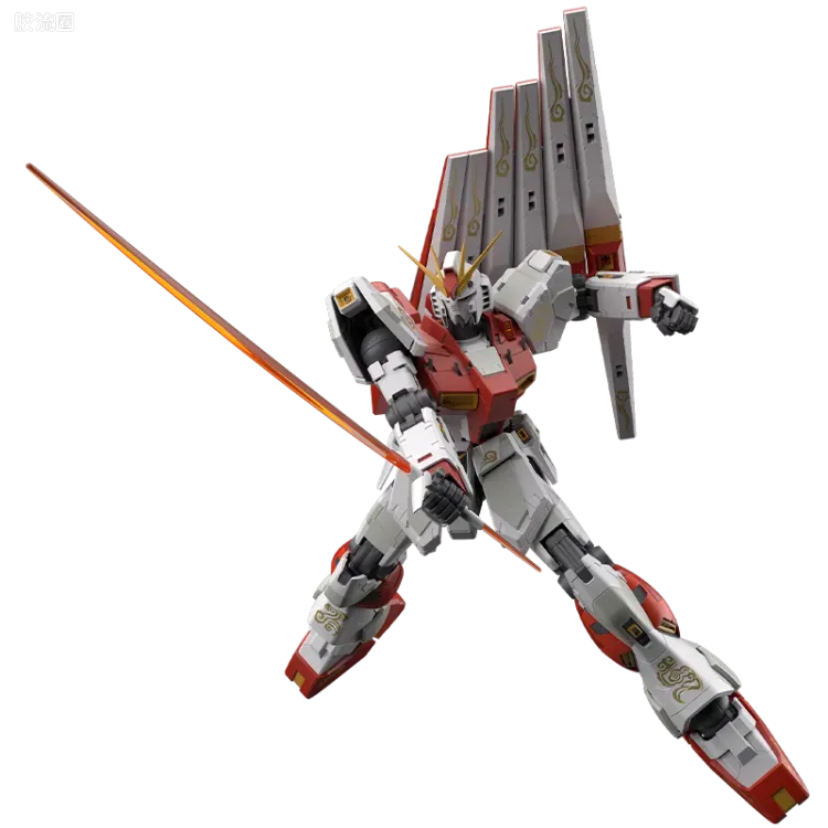 P-Bandai MG 1/100 Nu Gundam Ver.Ka [Titanium Finish]
