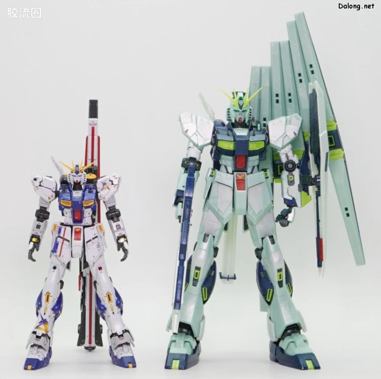 P-Bandai MG 1/100 RX-93 Nu Gundam Ver.Ka (Psycho Frame Activation Image Color)