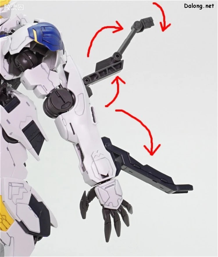 Bandai FULL MECHANICS 1/100 Gundam Barbatos Lupus Rex