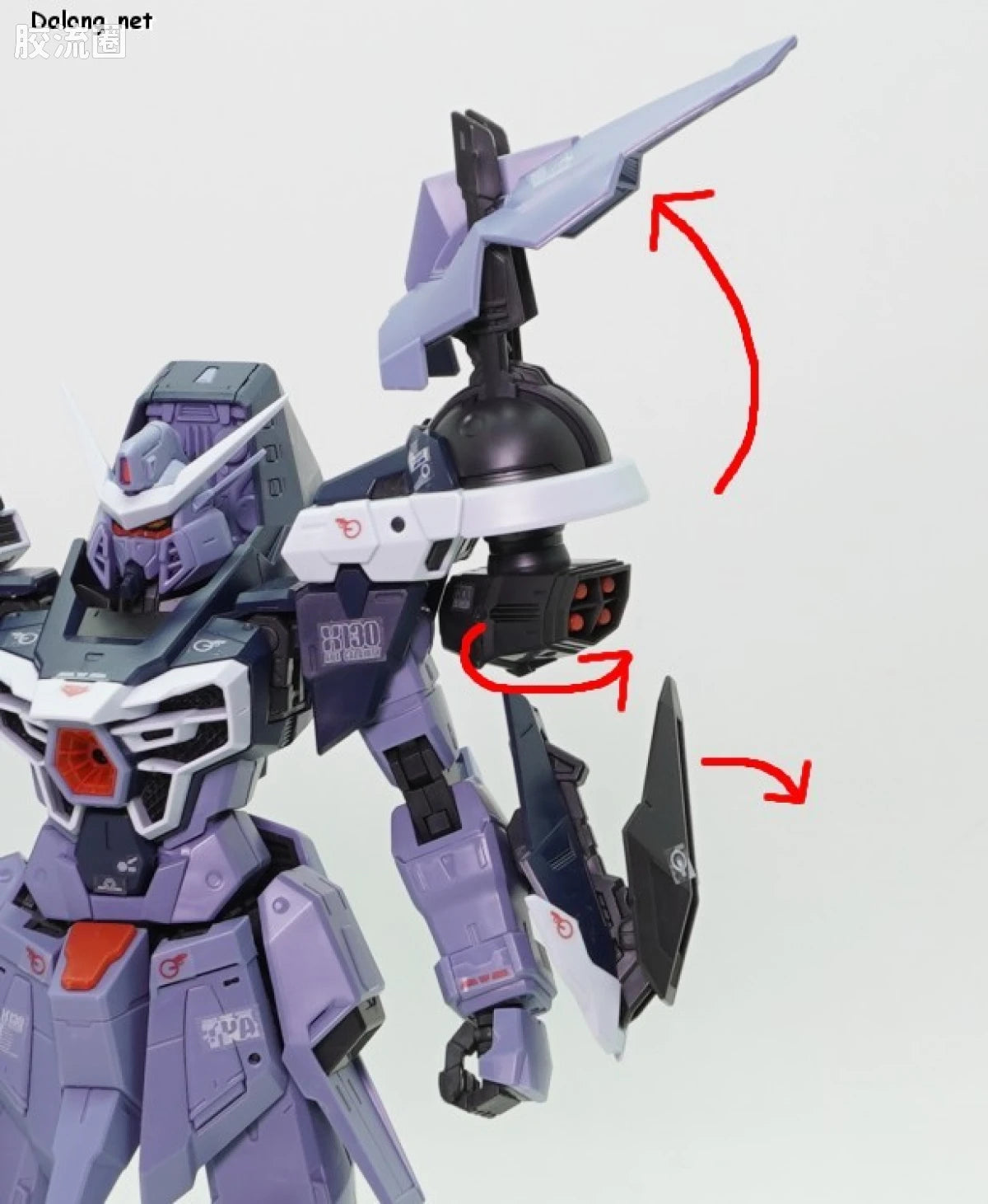 P-Bandai FULL MECHANICS 1/100 GAT-X130 Aile Calamity Gundam