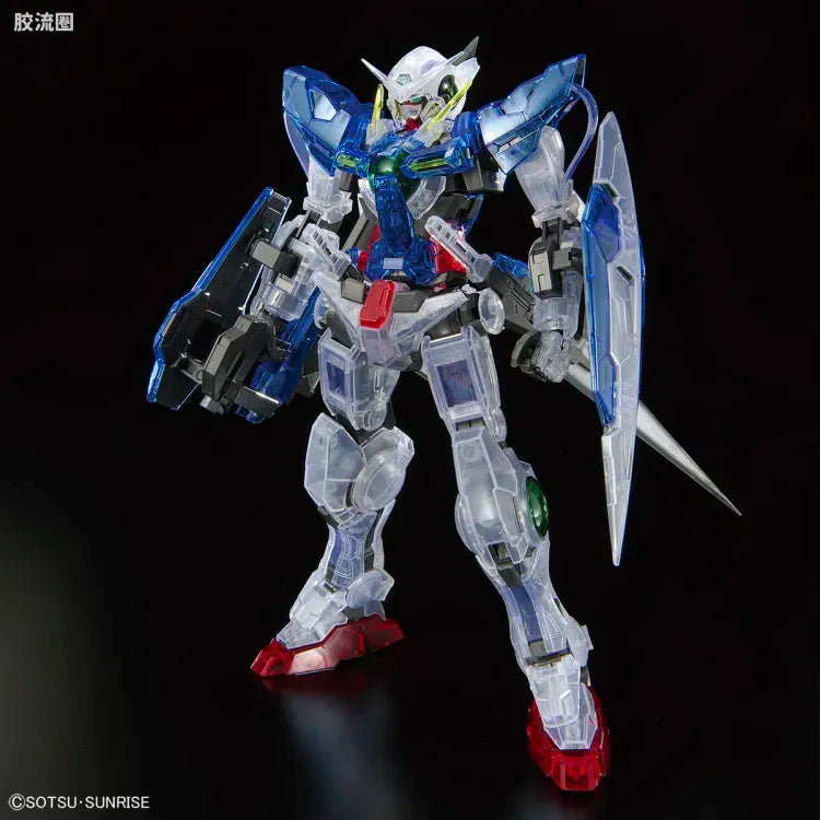 Bandai MG 1/100 Gundam Exia [Clear Color] (The Gundam Base Limited)