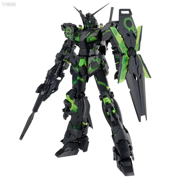The Gundam Base Limited MG 1/100 Unicorn Gundam [Recirculation Color / Clear Neon Green]