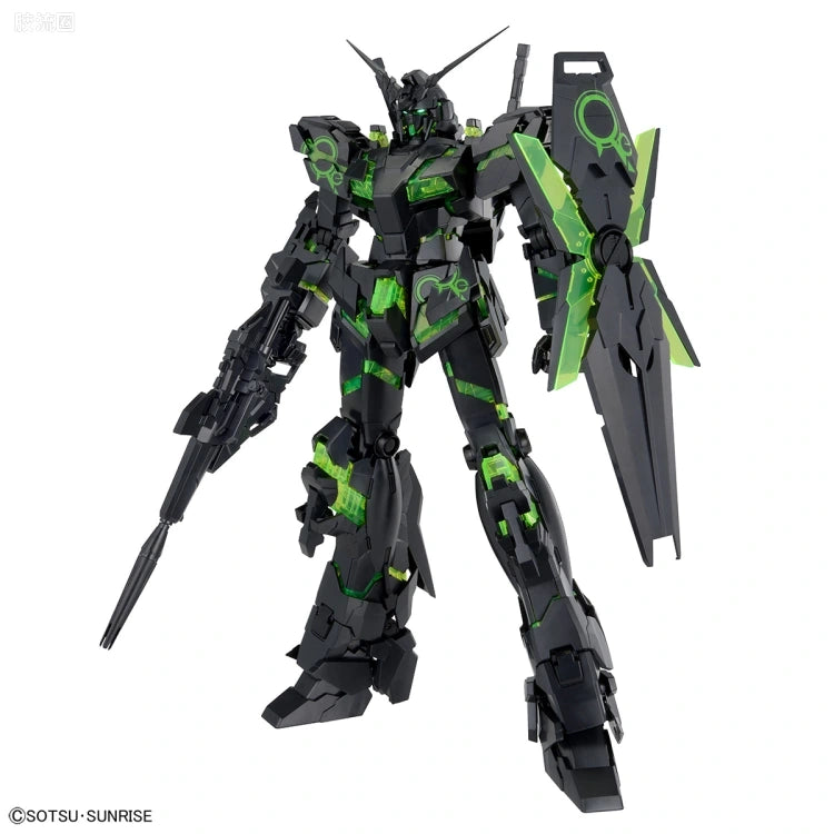 The Gundam Base Limited MG 1/100 Unicorn Gundam [Recirculation Color / Clear Neon Green]