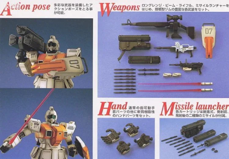 Bandai MG 1/100 RGM-79[G] GM Ground Type