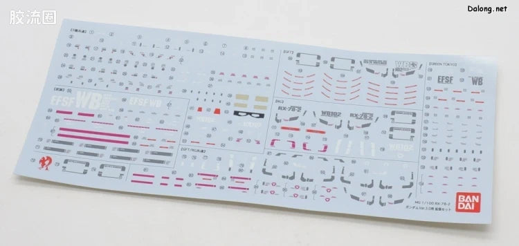 P-Bandai MG 1/100 RX-78-2 Gundam Ver.3.0 Expansion Parts Set