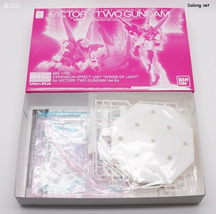 P-Bandai MG 1/100 Expansion Effect Unit "Wings of Light" for V2 Gundam Ver.Ka