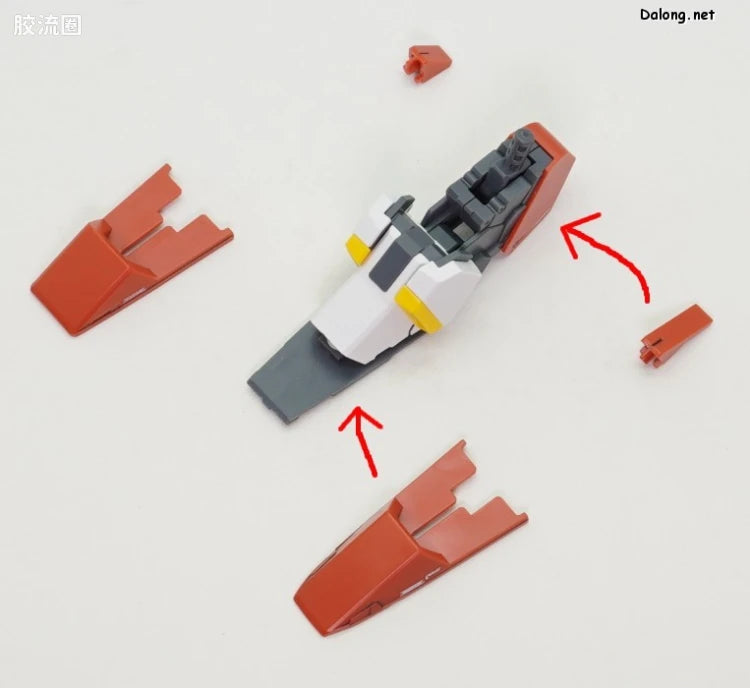 P-Bandai MG 1/100 Enhanced Expansion Parts for ZZ Gundam Ver.Ka