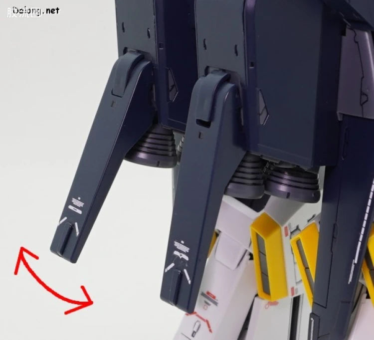P-Bandai MG 1/100 Enhanced Expansion Parts for ZZ Gundam Ver.Ka