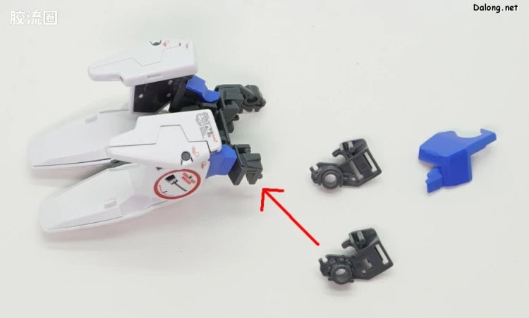 P-Bandai MG 1/100 Assault Buster Expansion Parts Set for V2 Gundam Ver.Ka