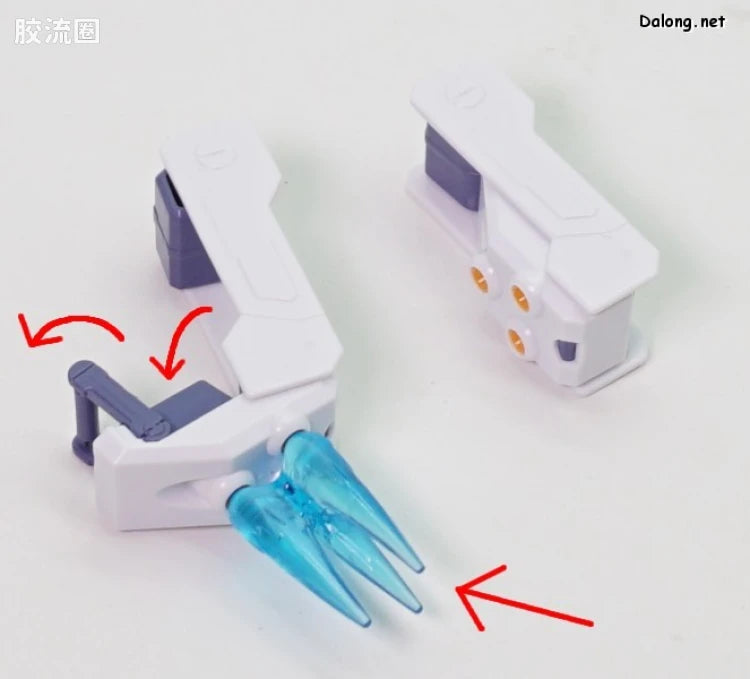 P-Bandai MG 1/100 Mission Pack F-Type & M-Type for Gundam F90