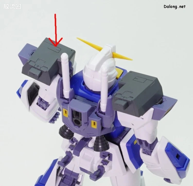 P-Bandai MG 1/100 Mission Pack O-Type & U-Type for Gundam F90