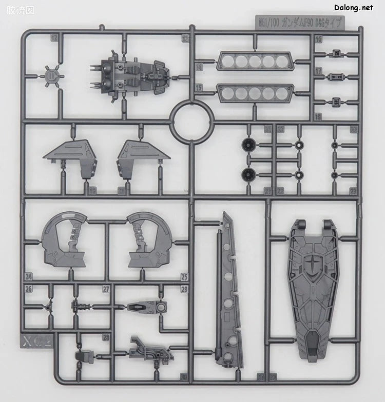 P-Bandai MG 1/100 Mission Pack D-Type & G-Type for Gundam F90